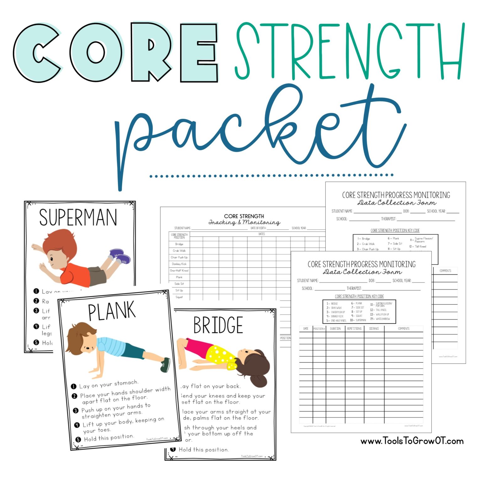 Core Strengthening Packet – Shop Tools To Grow