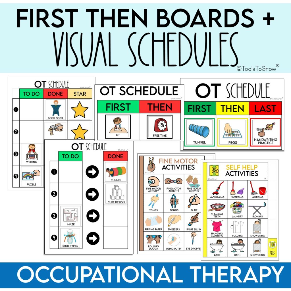 Visual Schedule For School