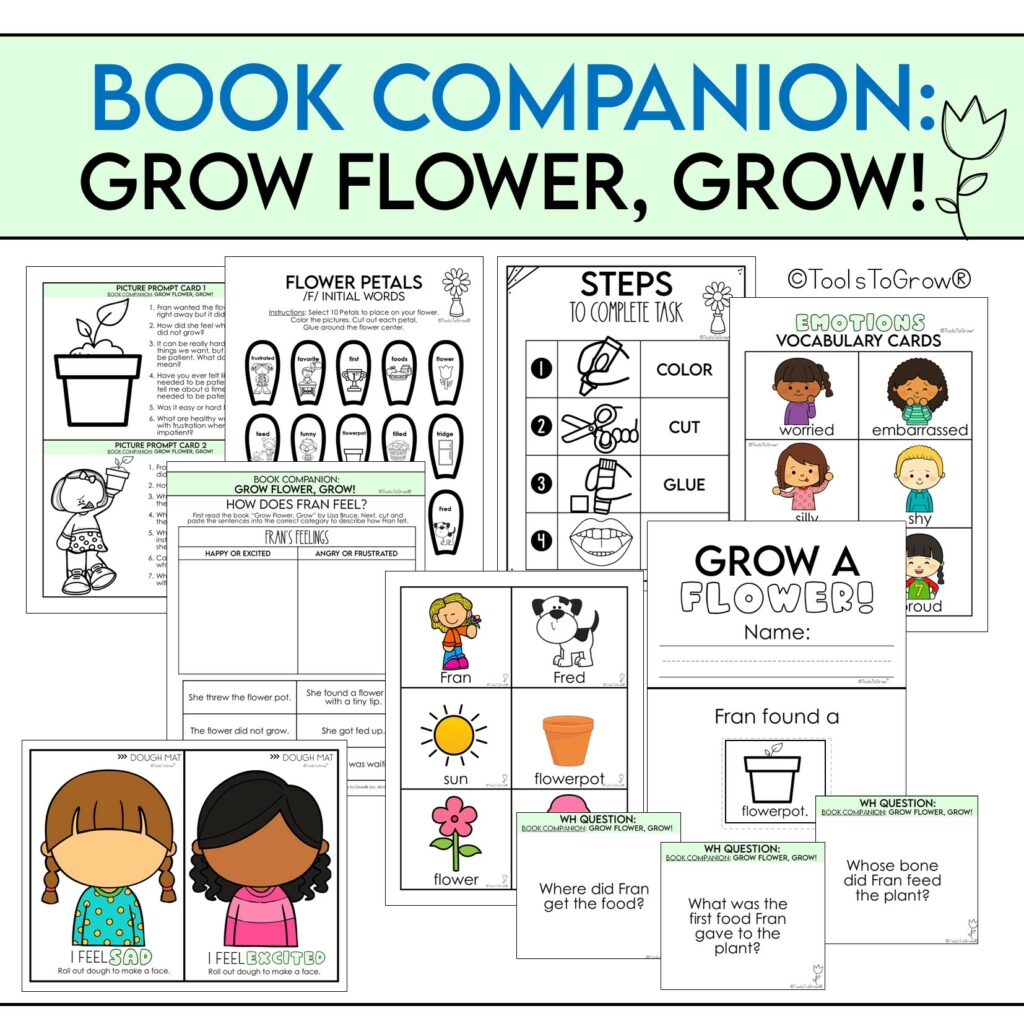 BOOK COMPANION: GROW, FLOWER GROW! – Shop Tools To Grow